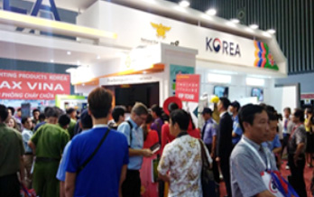 ベトナム Secutec Vietnam展示会行事の写真 3