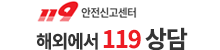 해외에서 119 삼담